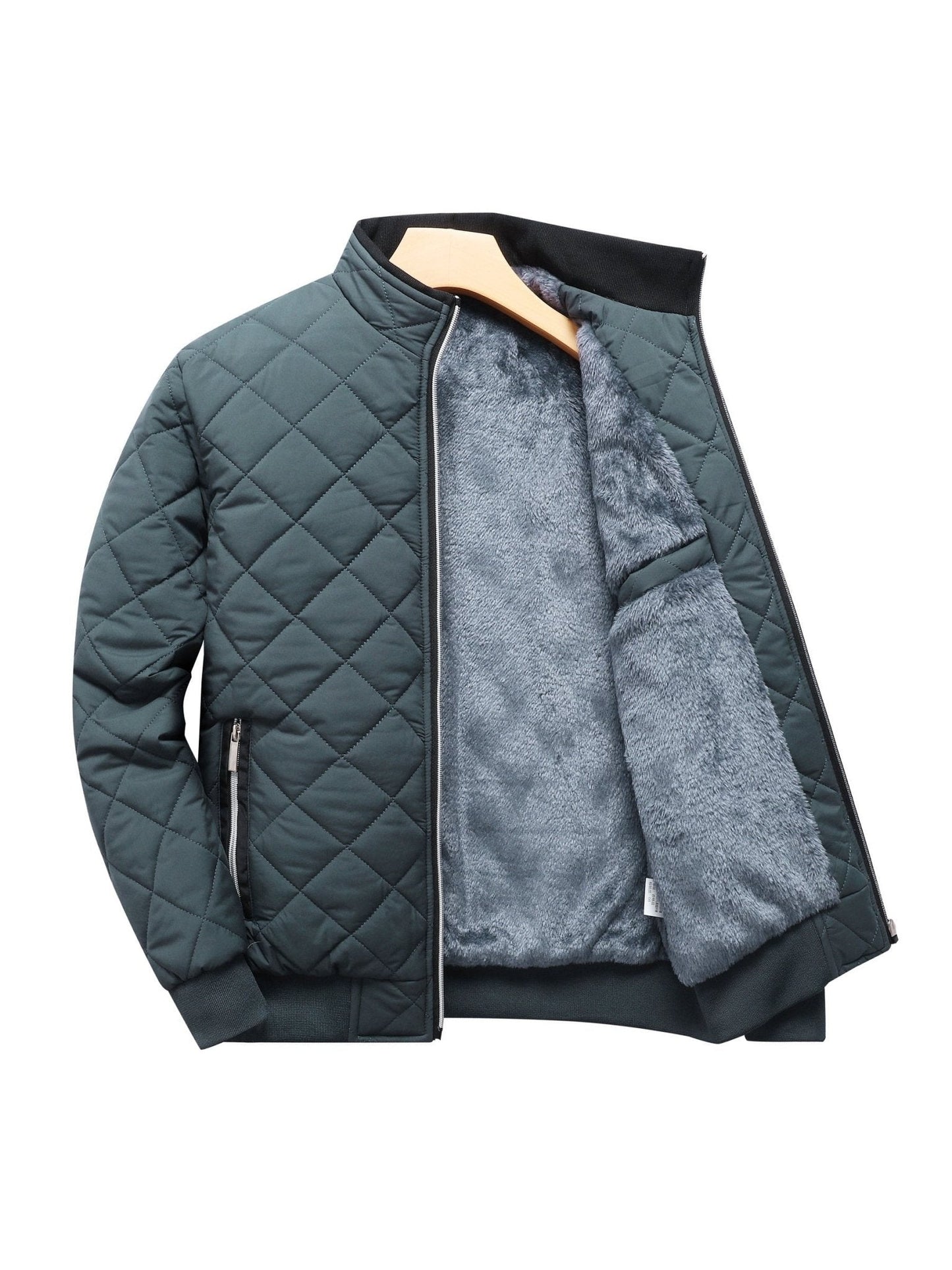 Jules Quilted Fleece-Lined Jacket