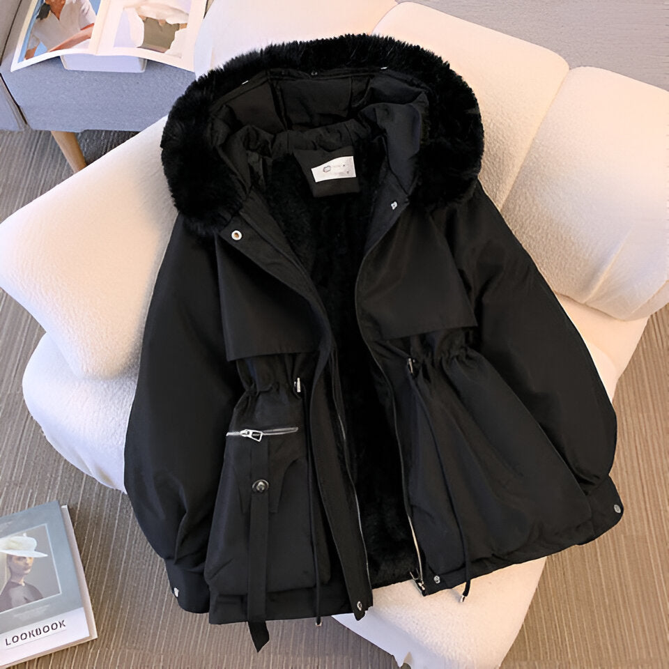 Luxury Faux-Fur Trim Winter Parka