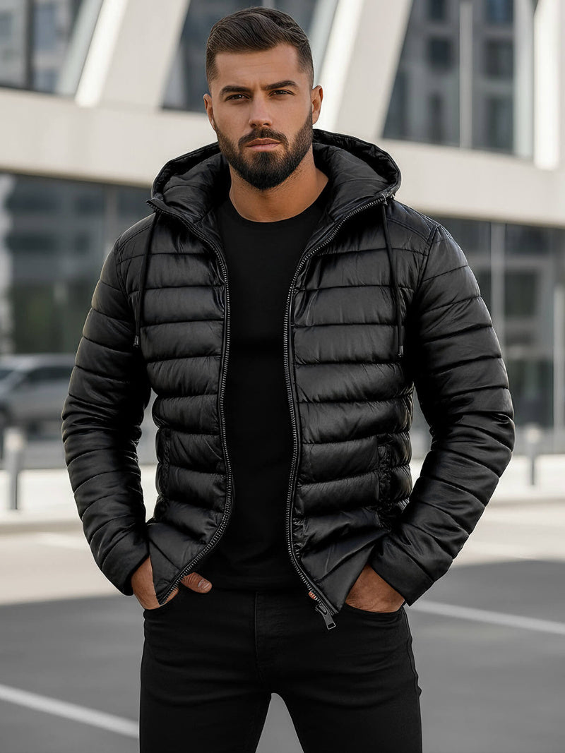 Ciedera Quilted Hooded Jacket