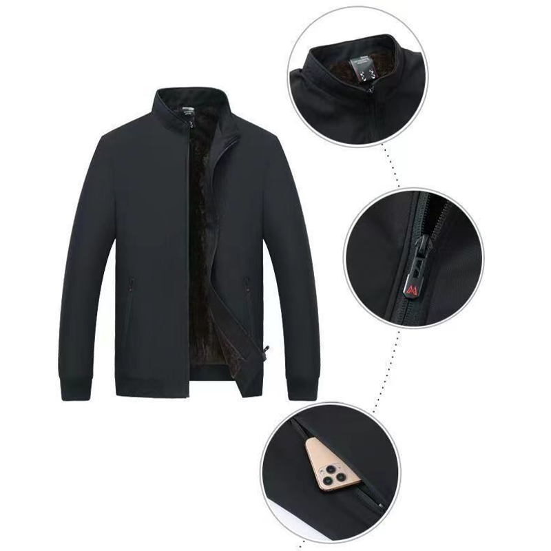 Ciedera Shearling-Lined Jacket