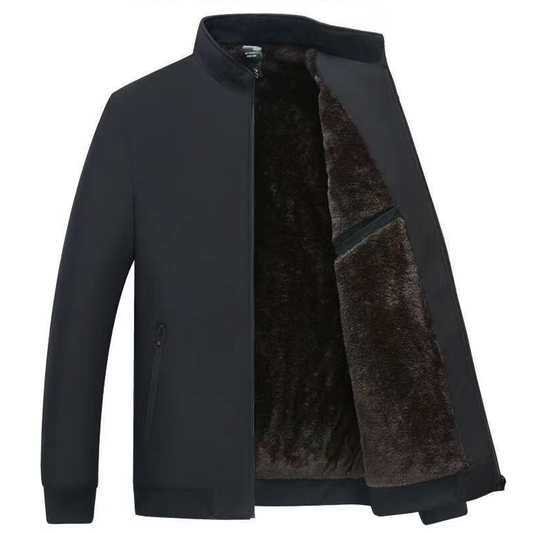 Ciedera Shearling-Lined Jacket