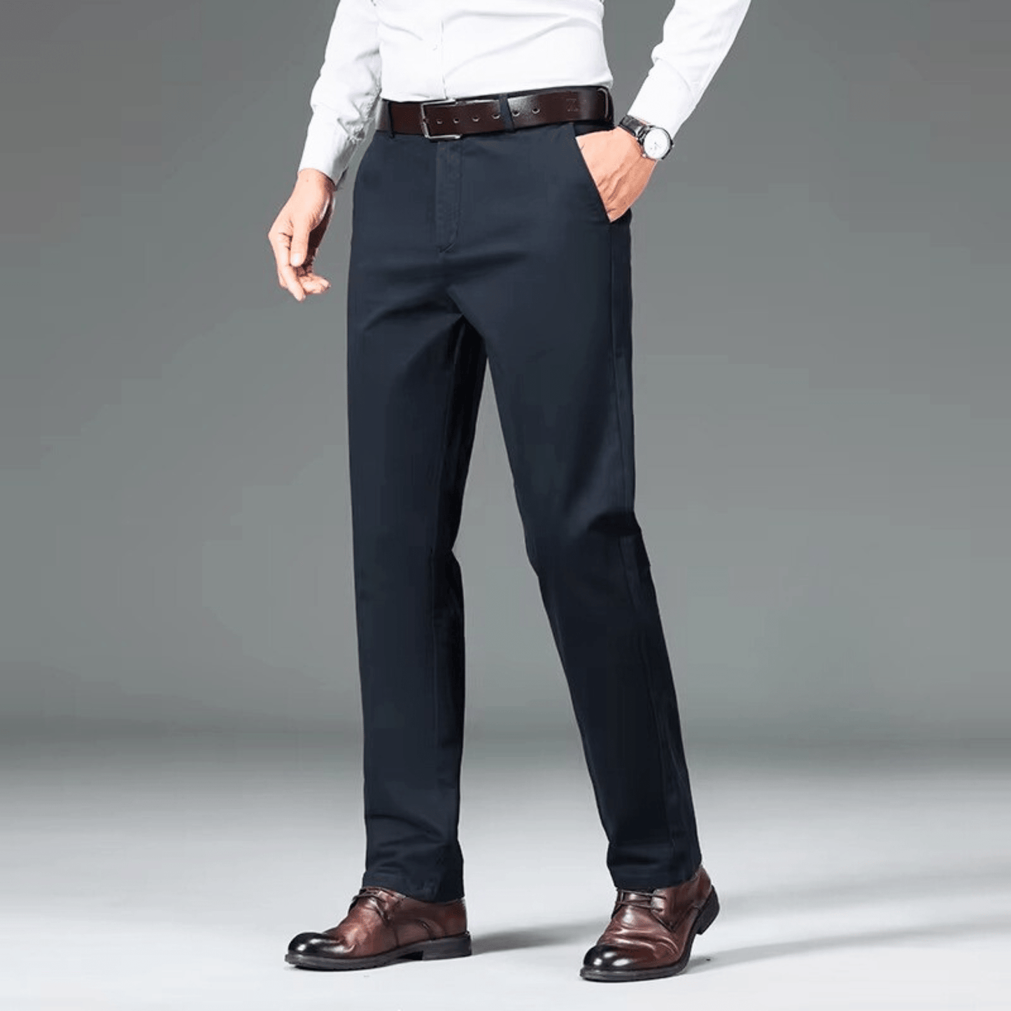 Orseno Fleece-Lined Chinos