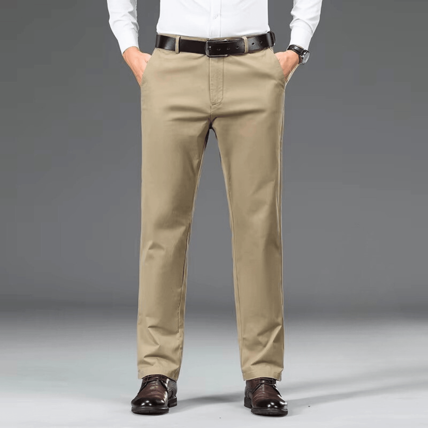 Orseno Fleece-Lined Chinos