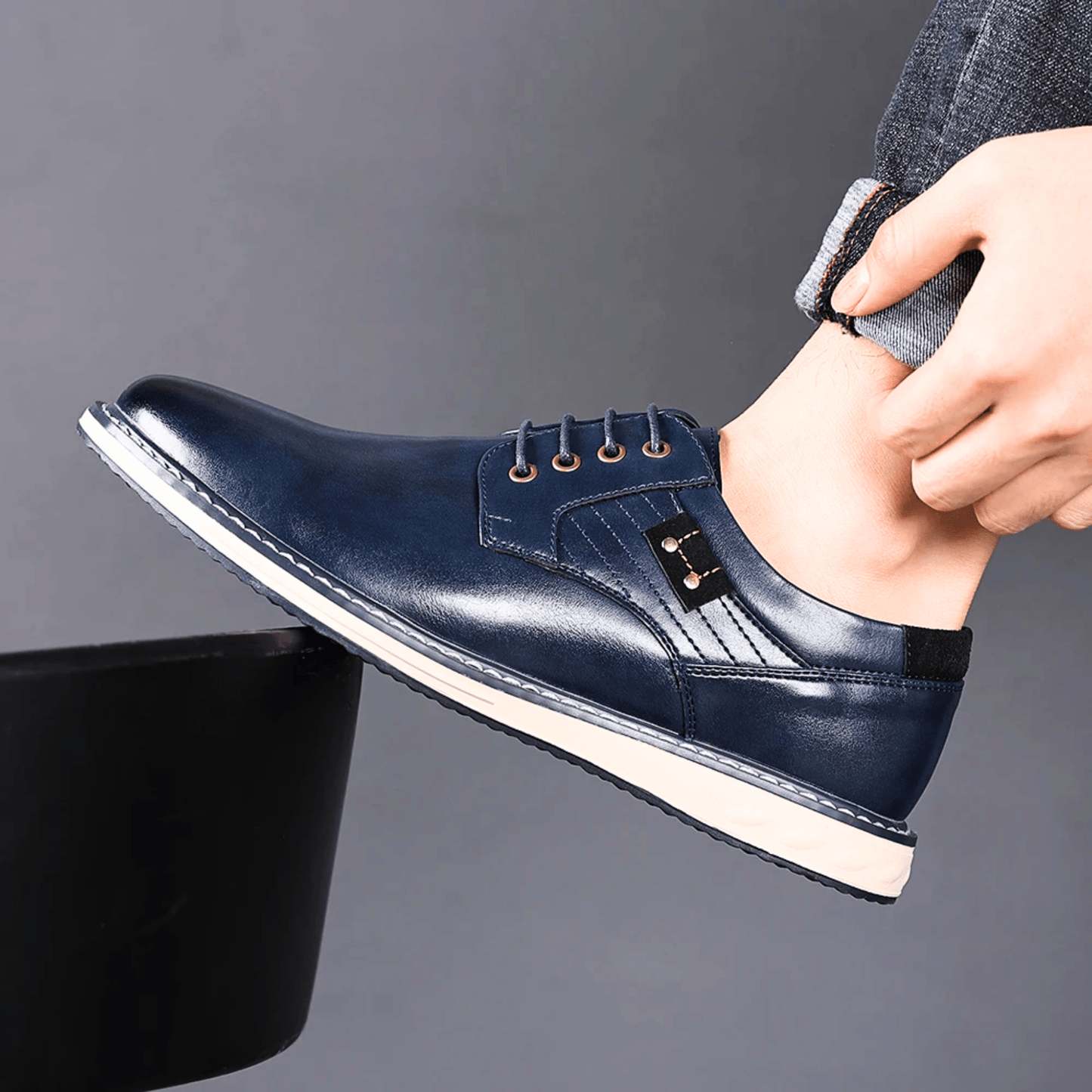 Napoli Leather Derby Shoes